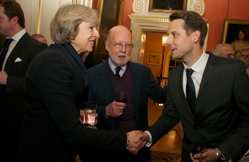 Chris Coulter & Roy Begg with the PM